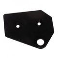 Norcold NORCOLD 61631330 Refrigerator Door Hinge Plate; Black N6D-61631330